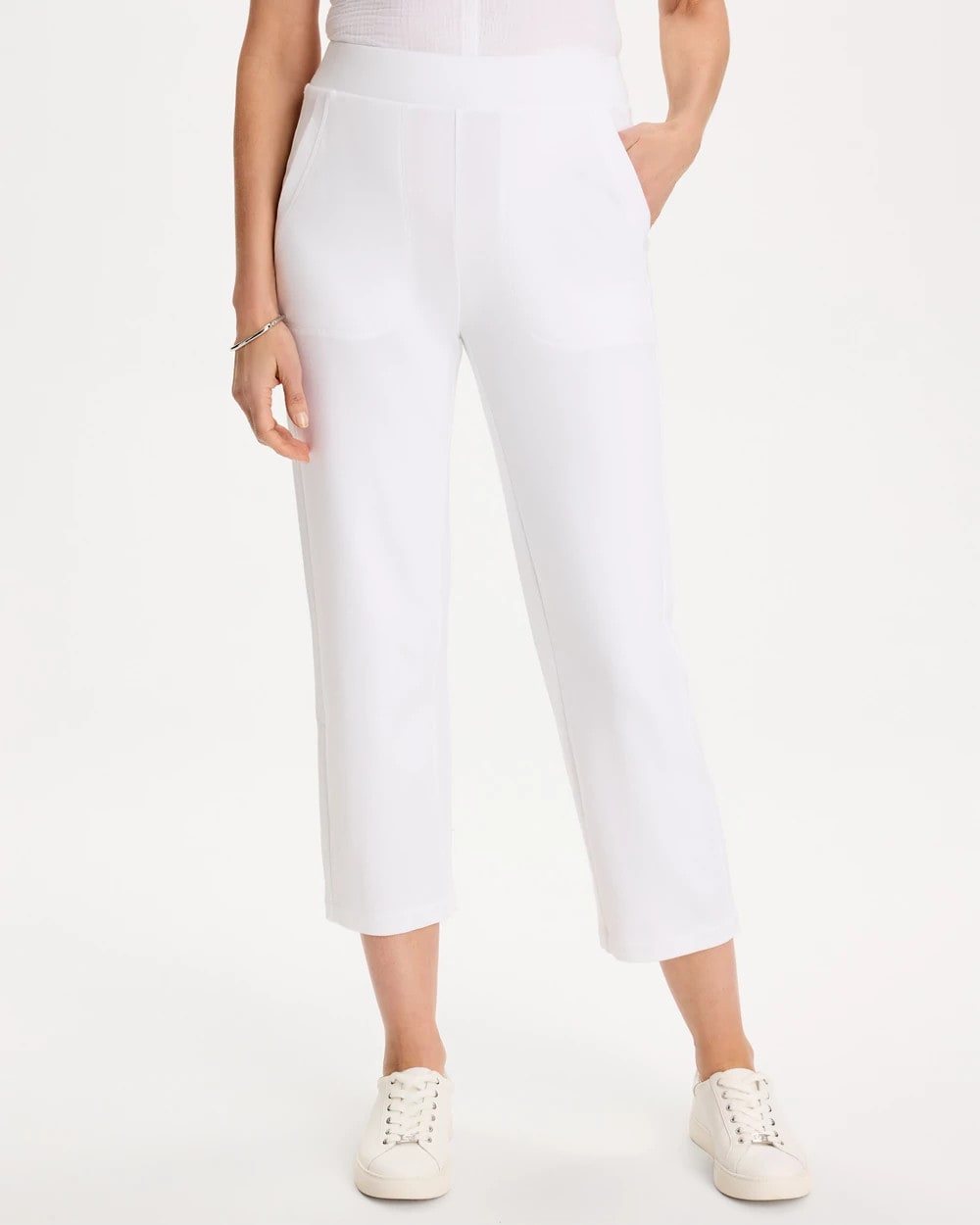 Zenergy® French Terry Cropped Pants | Chico's